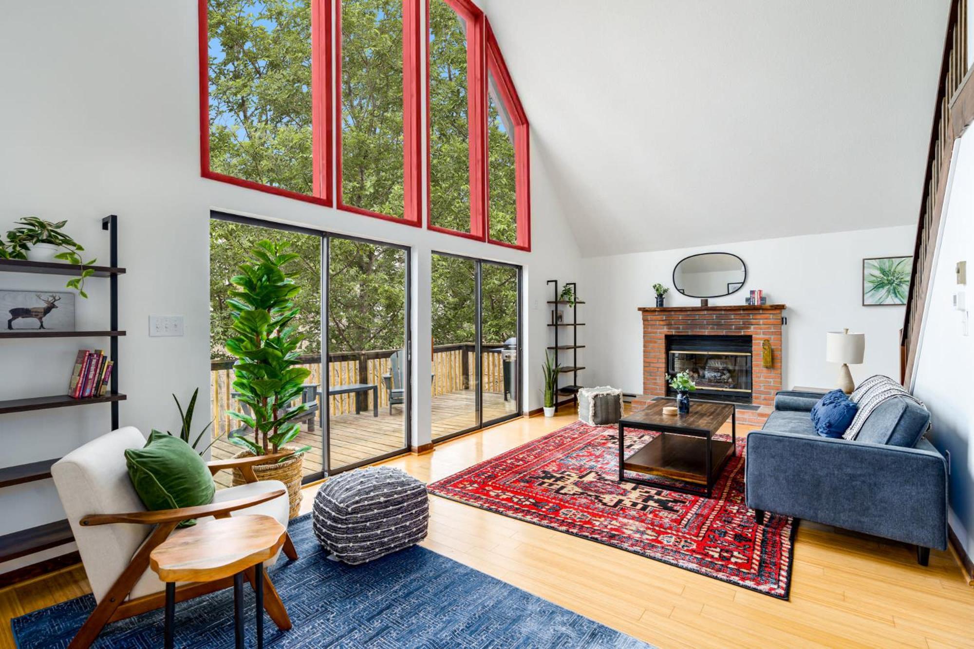 Modern Chalet Cabin W Hot Tub, Deck&Grill, & Wifi! Inwood Exteriér fotografie
