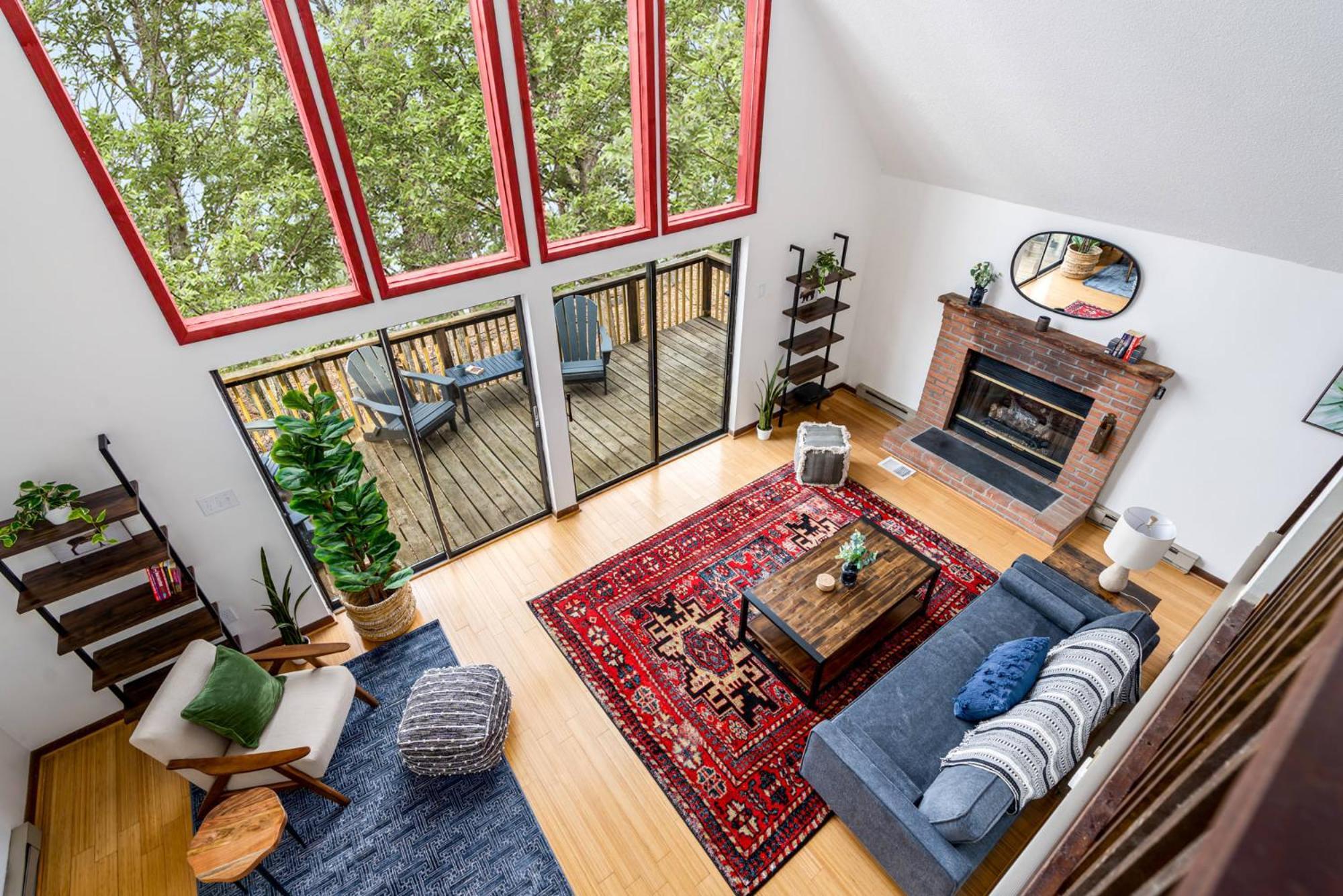 Modern Chalet Cabin W Hot Tub, Deck&Grill, & Wifi! Inwood Exteriér fotografie